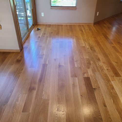 sanding hardwood floors