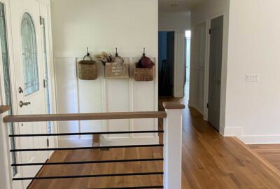 White Oak Natural Sand & Finish