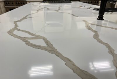 Quartz Countertops Installation in Kitchen Remodel