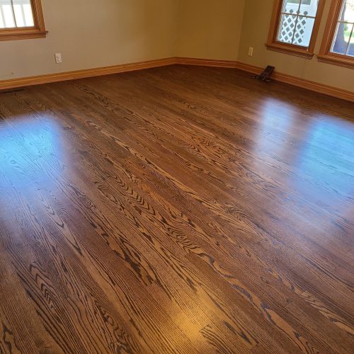 wood floor refinishing