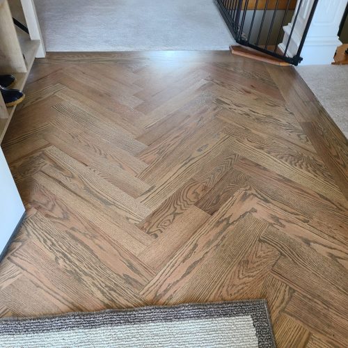 hardwood flooring installation 50/50 Twig | Birch