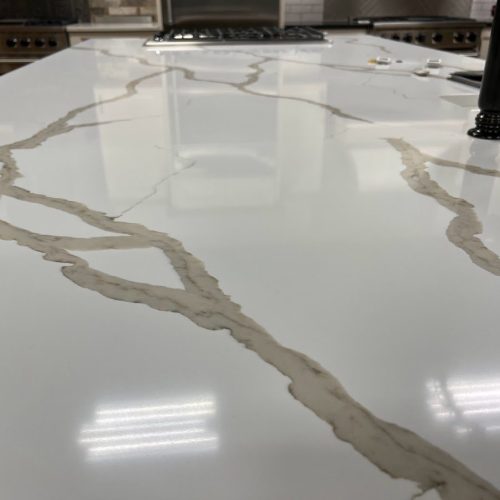 Quartz Countertops Installation in Kitchen Remodel
